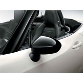 COQUES DE RETROVISEURS EXTERIEURS FIAT 124 SPIDER (NOIR)